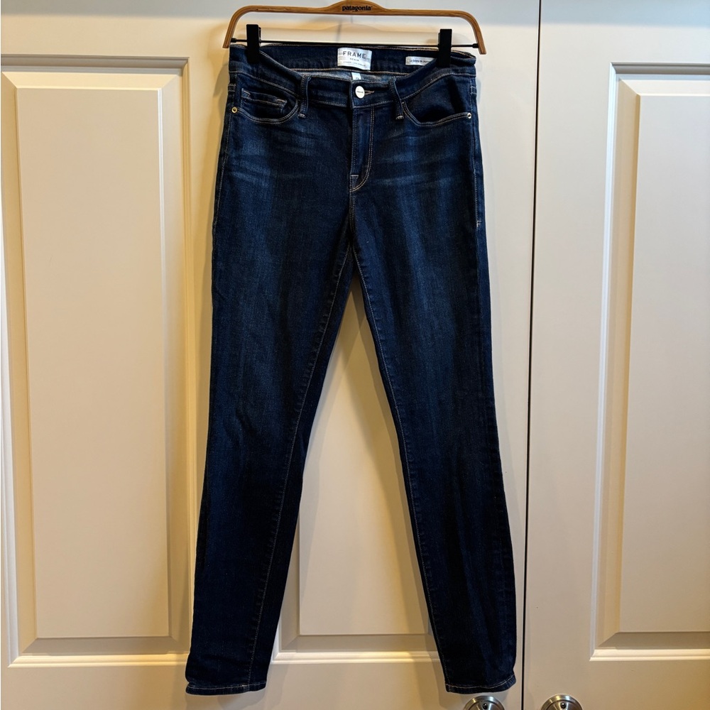 FRAME denim Deep Blue Women's Skinny Jeans